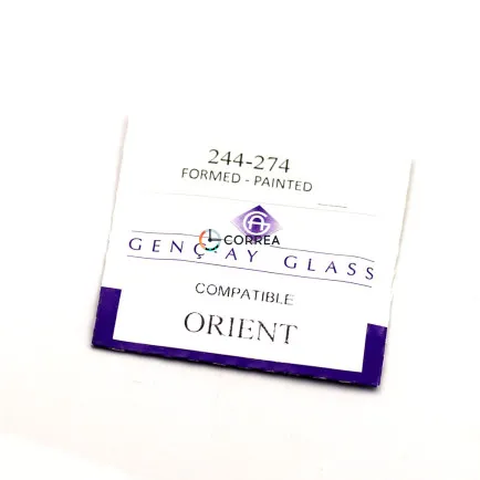 Скло плоске прямокутне для годинника Orient 3 Stars Сrystal (Фреза) ⇔ 1 мм 24,5х27,5 SOR-026 - 4
