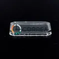 Стекло пластиковое п-образное восимигранное для часов Луч 2209 23,0х25,9 мм SPL-002 - 3