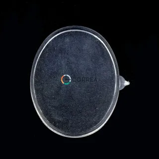 Стекло пластиковое п-образное овальное для часов Полет 2628 30,4х40,2 мм SPP-009