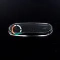 Стекло пластиковое п-образное телевизор для часов Слава 2414 32,9х32,9 мм SPS-002 - 3