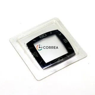 Стекло выпуклое телевизор для часов Rado 538.0477.3.015 ⇔ 1 мм 31,9х33,9 SRA-003b