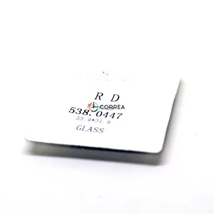 Стекло выпуклое телевизор для часов Rado 538.0477.3.015 ⇔ 1 мм 31,9х33,9 SRA-003b - 6