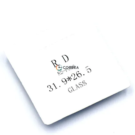 Стекло выпуклое прямоугольное для часов Rado 160.0486.3 ⇔ 1 мм 26,5х31,9 SRA-008sb - 6