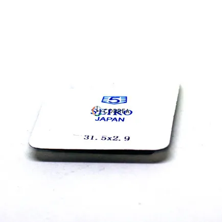 Стекло плоское круглое для часов Seiko ⇔ 2,9 мм Ø 31,5 SSE-023 - 8