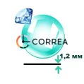Стекло сапфировое плоское круглое ⇔ 1,2 мм Ø 28 - 50 SSR-012 - 1