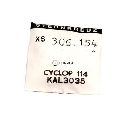 Скло пластикове п-образне циклоп для годинника Rolex cal 3035 ⇔ 4,5 мм Ø 30,6 SSRX-010  - 4