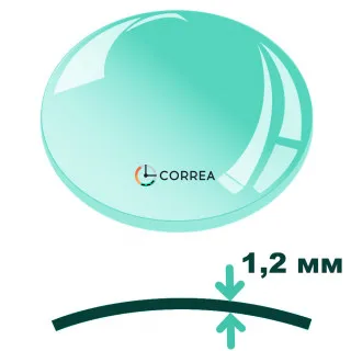 Скло опукле кругле ⇔ 1 мм Ø 31,5 - 50 мм SV-001