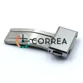 Застежка клипса для браслетов Apella белая ZA-001 - 1