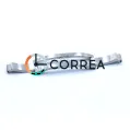 Застежка для браслета Бабочка белая ZBB-001 - 2