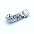 Застежка для браслета Бабочка белая ZBB-002 - 2
