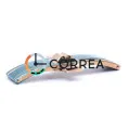 Застежка для браслета Бабочка автомат красное золото ZBB-014 - 4
