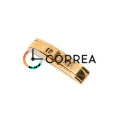Застежка для браслета Бабочка красное золото ZBB-034 - 1