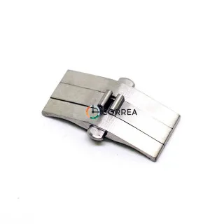 Застежка для браслета Бабочка автомат белая ZBB-035