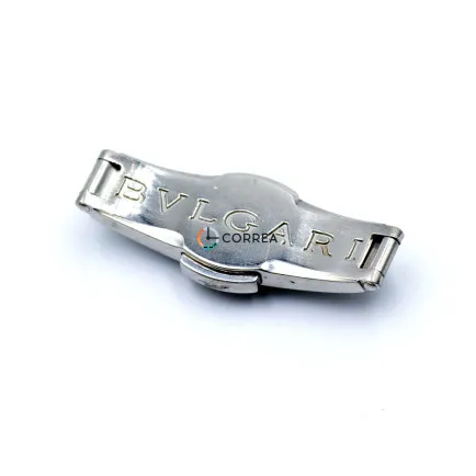 Застежка для браслета Bvlgari Бабочка автомат белая ZBB-065 - 8