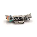 Застежка для браслета Movado Бабочка белая ZBB-082 - 4