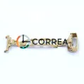 Застежка для ремешка Бабочка желтая ZBR-001 - 3