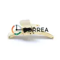 Застежка для ремешка Бабочка золото ZBR-014 - 2