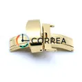 Застежка для ремешка Бабочка золото ZBR-014 - 1