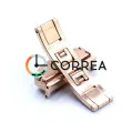 Застежка для ремешка Бабочка красное золото ZBR-015 - 4