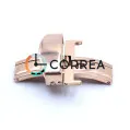 Застежка для ремешка Бабочка красное золото ZBR-015 - 1
