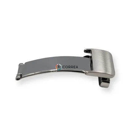 Застежка для ремешка клипса  Super Slim белая ZBR-024 - 6