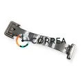 Застежка для ремешка клипса  Super Slim белая ZBR-024 - 5