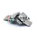 Застежка для ремешка Certina Бабочка белая ZCER-001 - 2