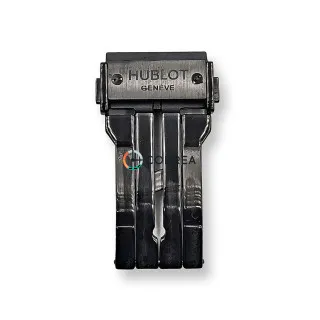 Застежка автомат для ремешков Hublot черная ZH-002