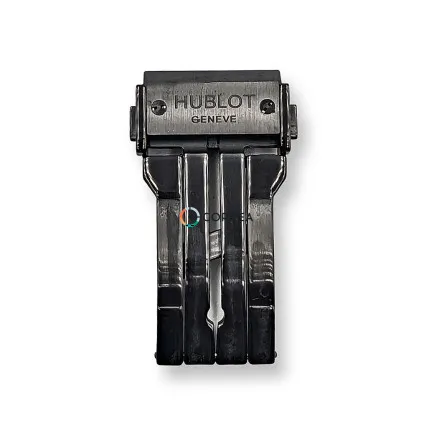 Застежка автомат для ремешков Hublot черная ZH-002 - 6