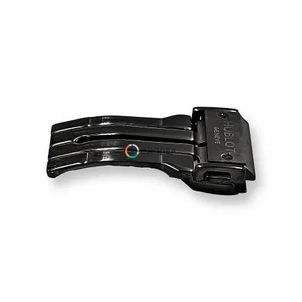 Застежка автомат для ремешков Hublot черная ZH-002 - 7