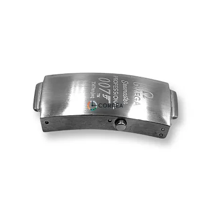 Застежка бабочка для браслетов Omega белая ZO-101 - 9