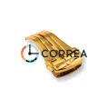 Застібка метелик для ременів Omega золото ZO-003 - 4