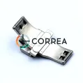 Застежка для браслета Romanson Бабочка белая ZROM-002 - 4
