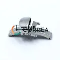Застежка для ремешка Ruimas Бабочка автомат белая ZRU-001 - 4