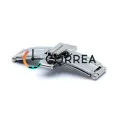 Застібка для браслета Seiko метелик автомат біла ZS-001 - 2
