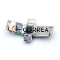 Застібка для браслета Seiko метелик автомат біла ZS-001 - 4