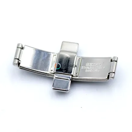 Застібка для браслета Seiko метелик автомат біла ZS-001 - 8