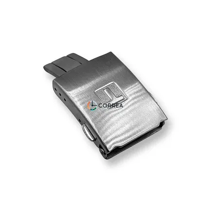 Застежка автомат для каучукового ремешка Tissot белая ZTI-001 - 7