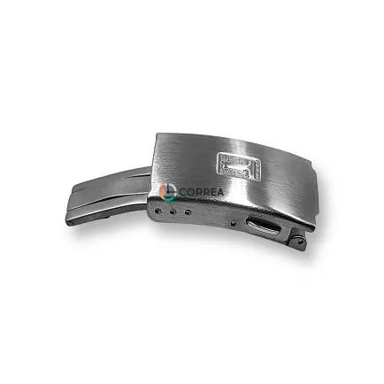 Застежка автомат для каучукового ремешка Tissot белая ZTI-001 - 8