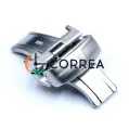 Застібка метелик автомат для ремінця Tissot біла ZTI-002 - 1