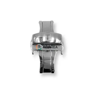 Застібка метелик автомат для ремінця Tissot біла ZTI-003
