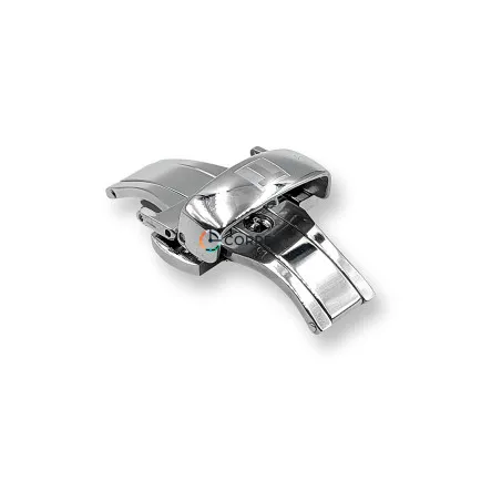 Застежка бабочка автомат для ремешка Tissot белая ZTI-003 - 8