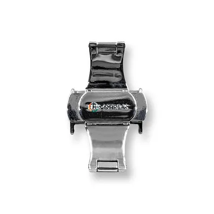 Застежка бабочка автомат для ремешка Tissot белая ZTI-003 - 7