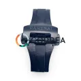 Автоматична застібка-метелик для ремінців Panerai чорна ZP-101 - 1