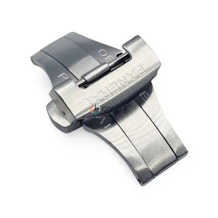 Застежка бабочка-автомат для ремешков Panerai белая ZP-001 - 10
