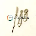 Стрелки для механизма Eta 2836 (Omega 007) серебро FOB-020 - 2
