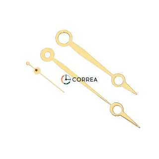 Стрілки для механізму Молнія золото FOB-037y