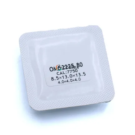 Стрілки для механізму  Omega 2225.80 (Eta 7750) срібло FOB-076 - 5