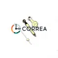 Стрелки для механизмов Rolex 3035/3135 серебро FOB-095 - 1
