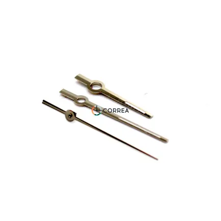 Стрелки для механизмов Rolex 3035/3135 President серебро FOB-099 - 5